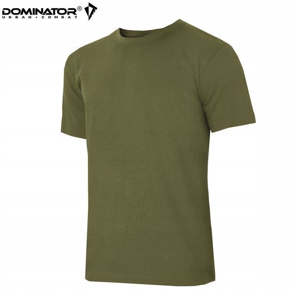 Футболка чоловіча Dominator оливкова S набір 3 штуки для військових туризму актичного відпочинку легка 2285 фото