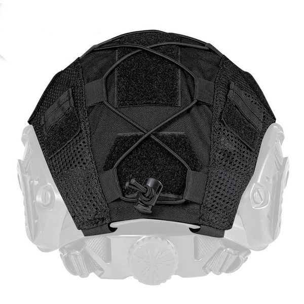 Кавер на шлем, кавер на каску Fast TOR, чехол на шлем Helmet Cover черный 1068 фото