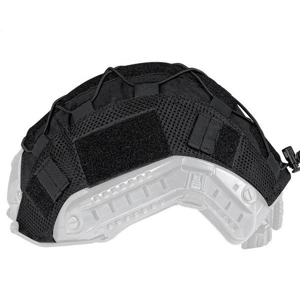 Кавер на шлем, кавер на каску Fast TOR, чехол на шлем Helmet Cover черный 1068 фото