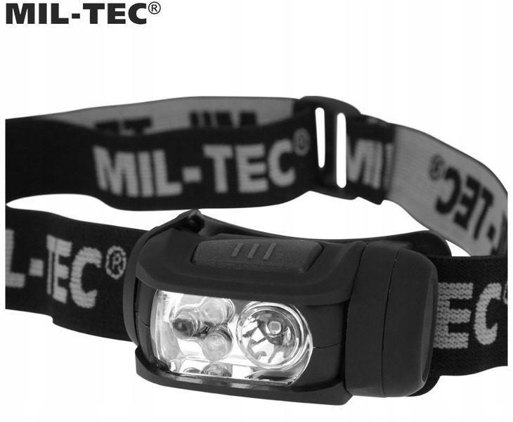 Налобный фонарик Mil-tec, фонарик 4 диода, мил-тек налобный 2013123413 фото