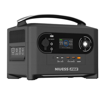 Портативная зарядная станция Niuess NE-700 700 Вт 512 Вт&middot;ч чистая синусоида быстрая зарядка AC DC USB 2653 фото