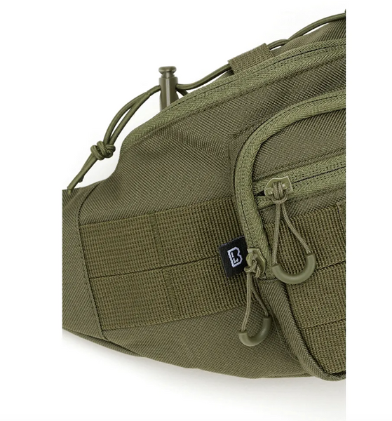 Тактическая сумка-бананка олива, бананка BRANDIT Waistbeltbag Molle, военная бананка 1927560040 фото