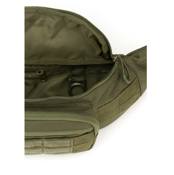 Тактическая сумка-бананка олива, бананка BRANDIT Waistbeltbag Molle, военная бананка 1927560040 фото