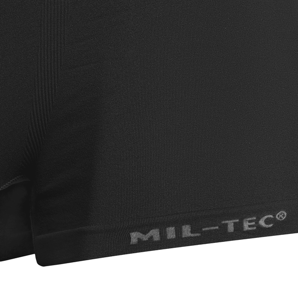 Термоактивные боксеры MILTEC M черные комплект 2 пары мужские спортивные дышащие эластичное нижнее белье 2038 фото