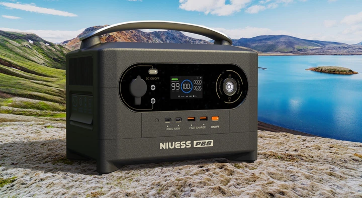 Портативная зарядная станция Niuess NE-700 700 Вт 512 Вт&middot;ч чистая синусоида быстрая зарядка AC DC USB 2653 фото