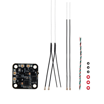 Приемник RadioMaster DBR4 Gemini Xrossband ExpressLRS 2 4 ГГц и 900 МГц для FPV дронов ELRS системы 2000 фото