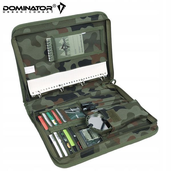 Чехол для документов Dominator камуфляж органайзер A4 полевой военный с отделениями на молнии 2242 фото