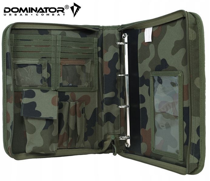 Чехол для документов Dominator камуфляж органайзер A4 полевой военный с отделениями на молнии 2242 фото