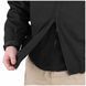 Тактическая куртка Dominator Softshell S черная водонепроницаемая с капюшоном и флисовой подкладкой 2614 фото 6