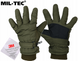Перчатки зимние Mil-Tec 3XL оливковые двухслойные военные 2466 фото 1