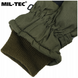 Перчатки зимние Mil-Tec 3XL оливковые двухслойные военные 2466 фото 8