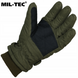 Перчатки зимние Mil-Tec 3XL оливковые двухслойные военные 2466 фото 3