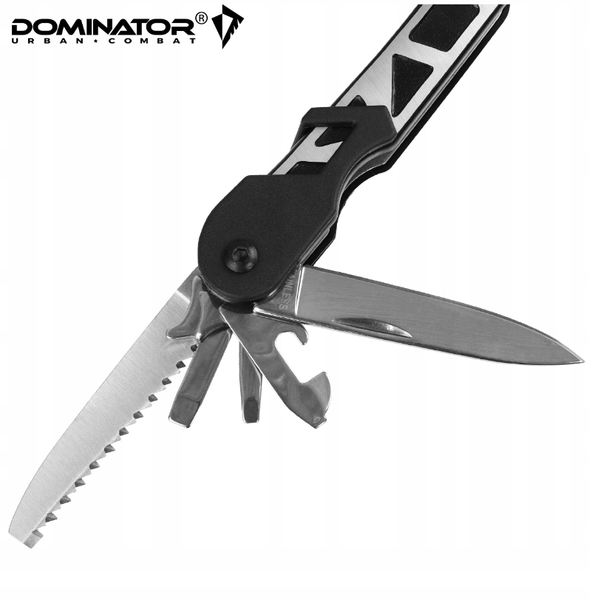 Мультитул Dominator Pocket Man 13 в 1 из нержавейки для дома автомобиля или путешествий 2098 фото