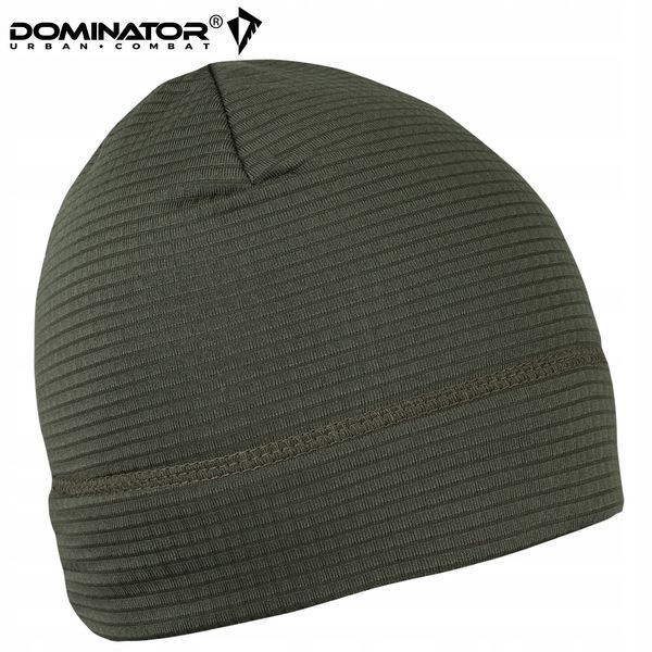 Тактическая шапка Dominator оливковая термо военная универсальная дышащий материал 2397 фото
