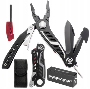Мультитул Dominator Fire Ant 12 в 1 с чехлом компактный инструмент для EDC кемпинга дома авто путешествий 2099 фото
