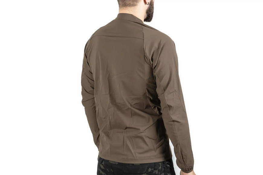 Військова термосорочка Emerson Gear Blue Label S коричнева із захистом від ультрафіолету 2481 фото