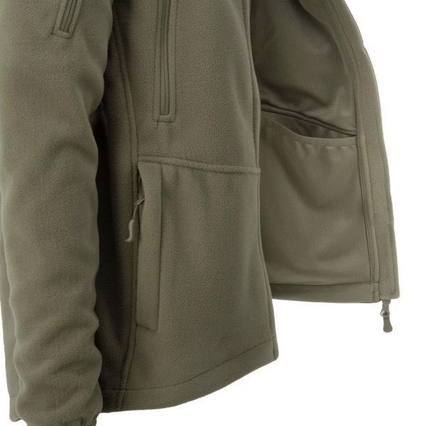 Тактическая флисовая кофта Helikon Patriot Mk2 Hybrid Fleece с капюшоном olive олива XS 2233445594 фото