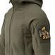 Тактическая флисовая кофта Helikon Patriot Mk2 Hybrid Fleece с капюшоном olive олива XS 2233445594 фото 9